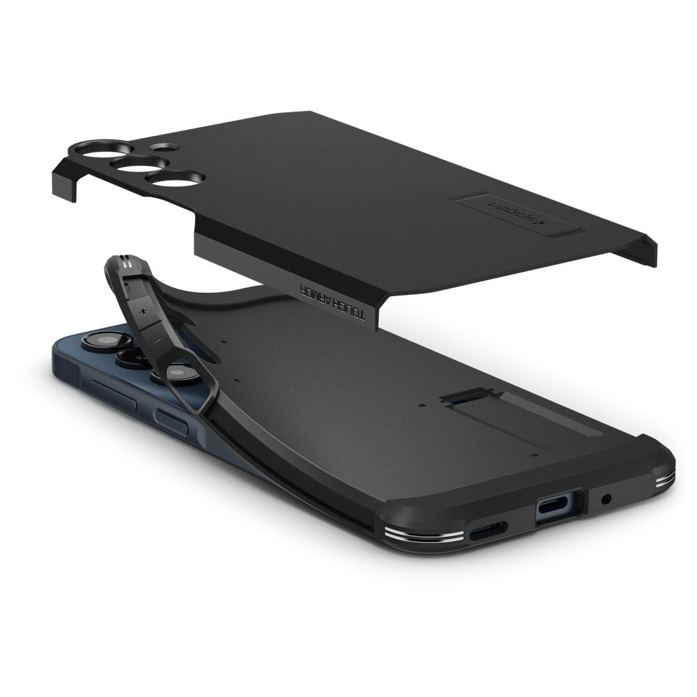 OVITEK SPIGEN TOUGH ARMOR GALAXY A16 4G / 5G ČRN ČRNA