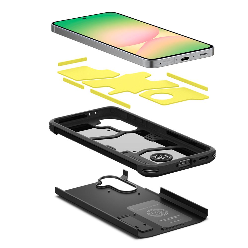 OVITEK SPIGEN TOUGH ARMOR GALAXY A56 5G ČRN ČRNO