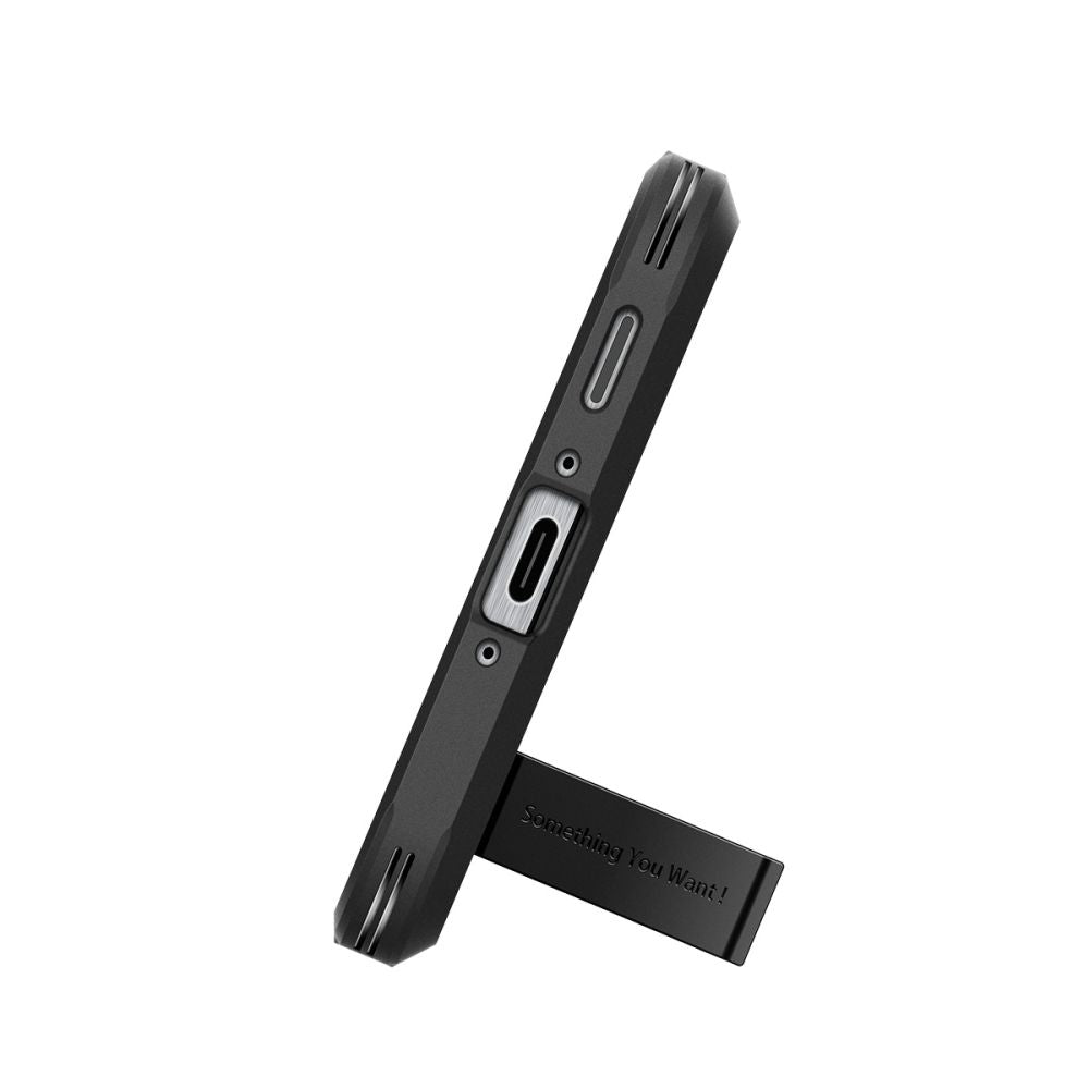 OVITEK SPIGEN TOUGH ARMOR GALAXY A56 5G ČRN ČRNO