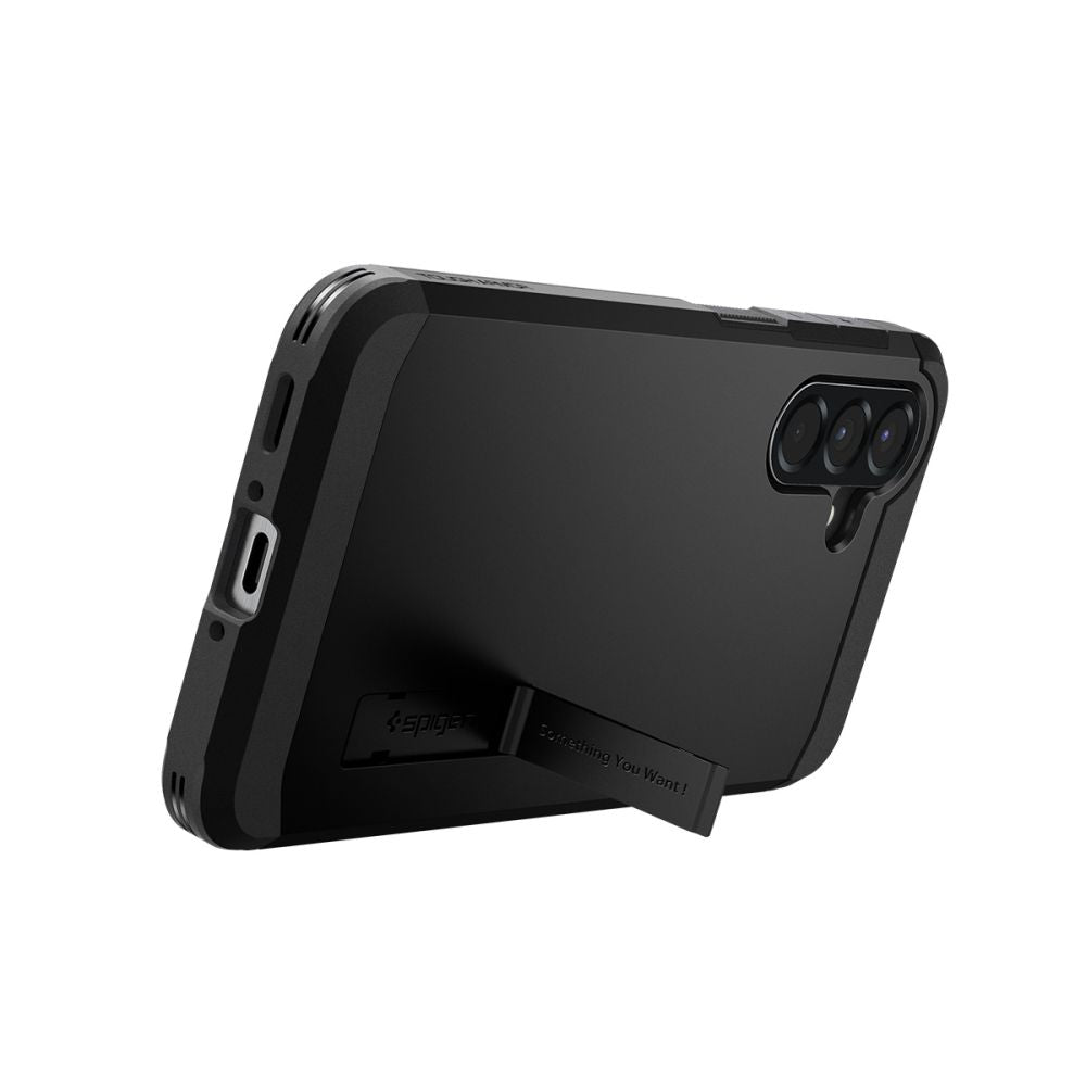 OVITEK SPIGEN TOUGH ARMOR GALAXY A56 5G ČRN ČRNO