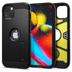 OVITEK SPIGEN TOUGH ARMOR IPHONE 13 ČRN KRYT
