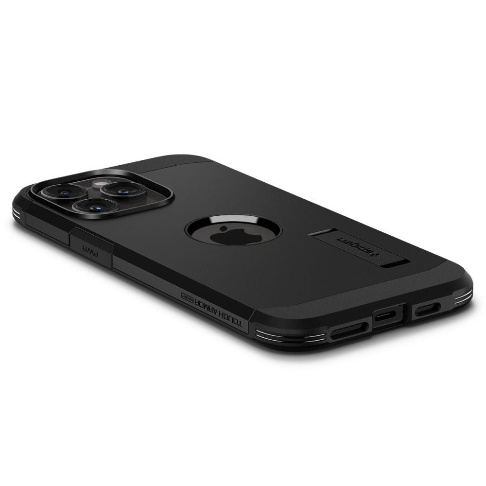 OVITEK SPIGEN TOUGH ARMOR MAG MAGSAFE IPHONE 15 PRO MAX ČRN.