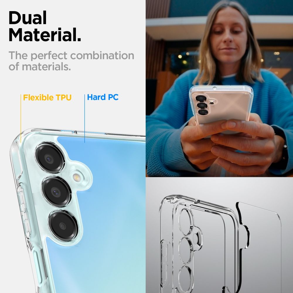 OVITEK SPIGEN ULTRA HYBRID GALAXY A16 4G / 5G KRISTALNO JASEN