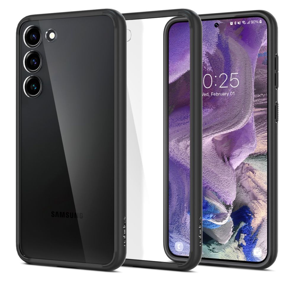 OVITEK SPIGEN ULTRA HYBRID GALAXY S23 MATTE BLACK