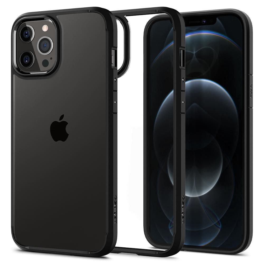 OVITEK SPIGEN ULTRA HYBRID IPHONE 12/12 PRO MATTE BLACK