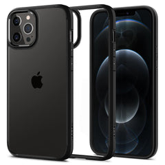 OVITEK SPIGEN ULTRA HYBRID IPHONE 12/12 PRO MATTE BLACK