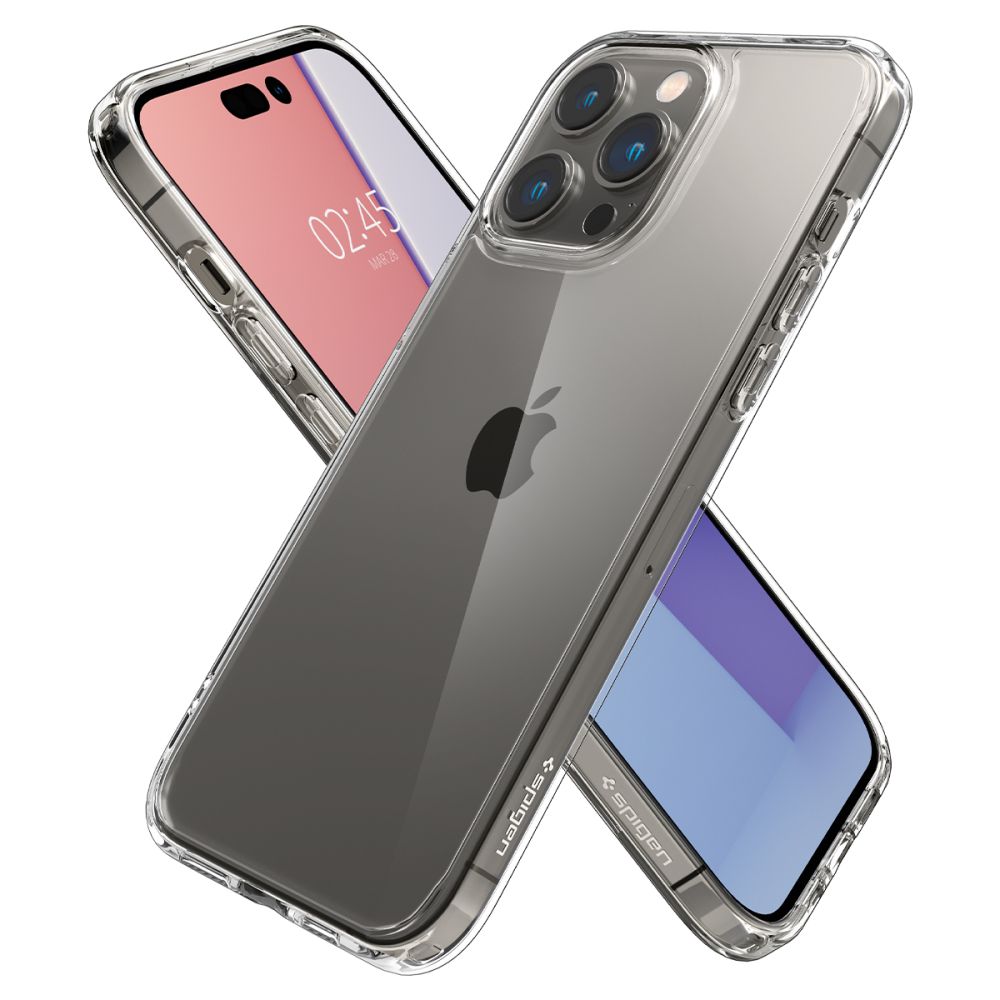 OVITEK SPIGEN ULTRA HYBRID IPHONE 14 PRO MAX KRISTALNO JASEN