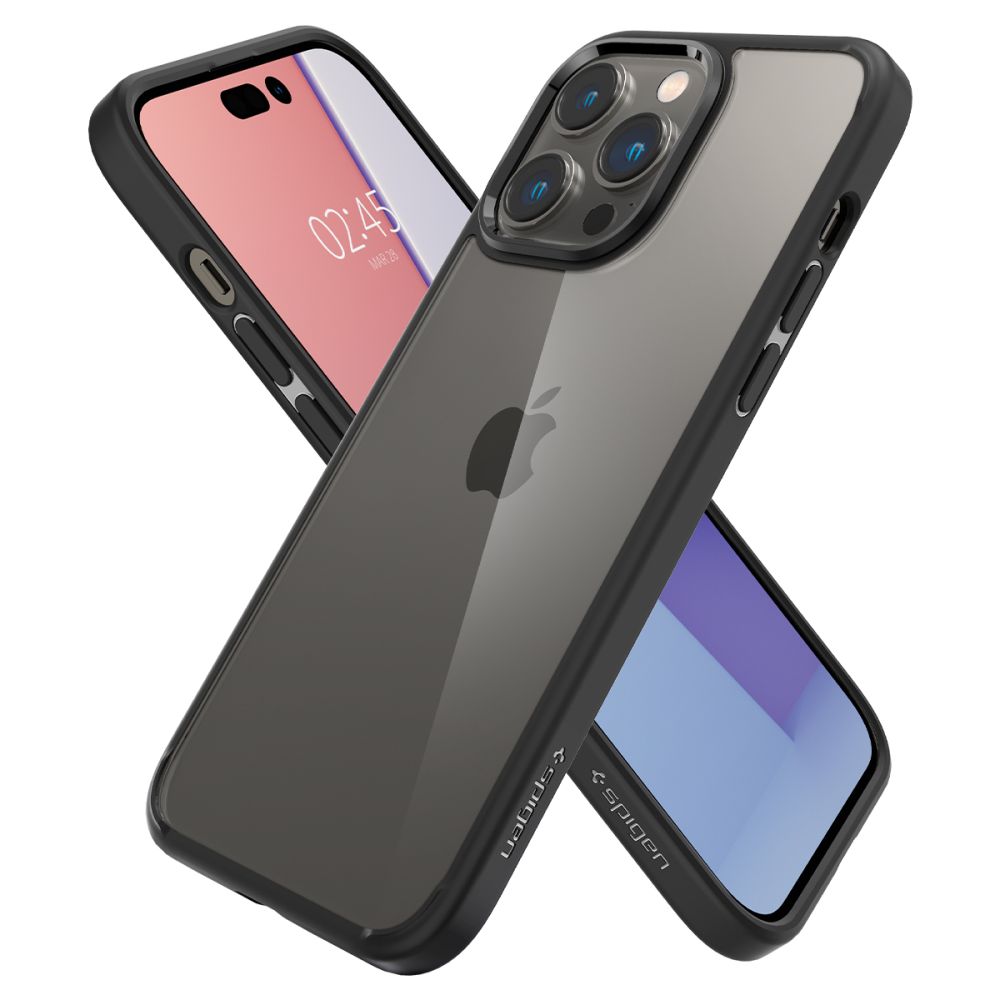 OVITEK SPIGEN ULTRA HYBRID IPHONE 14 PRO MAX MATTE BLACK
