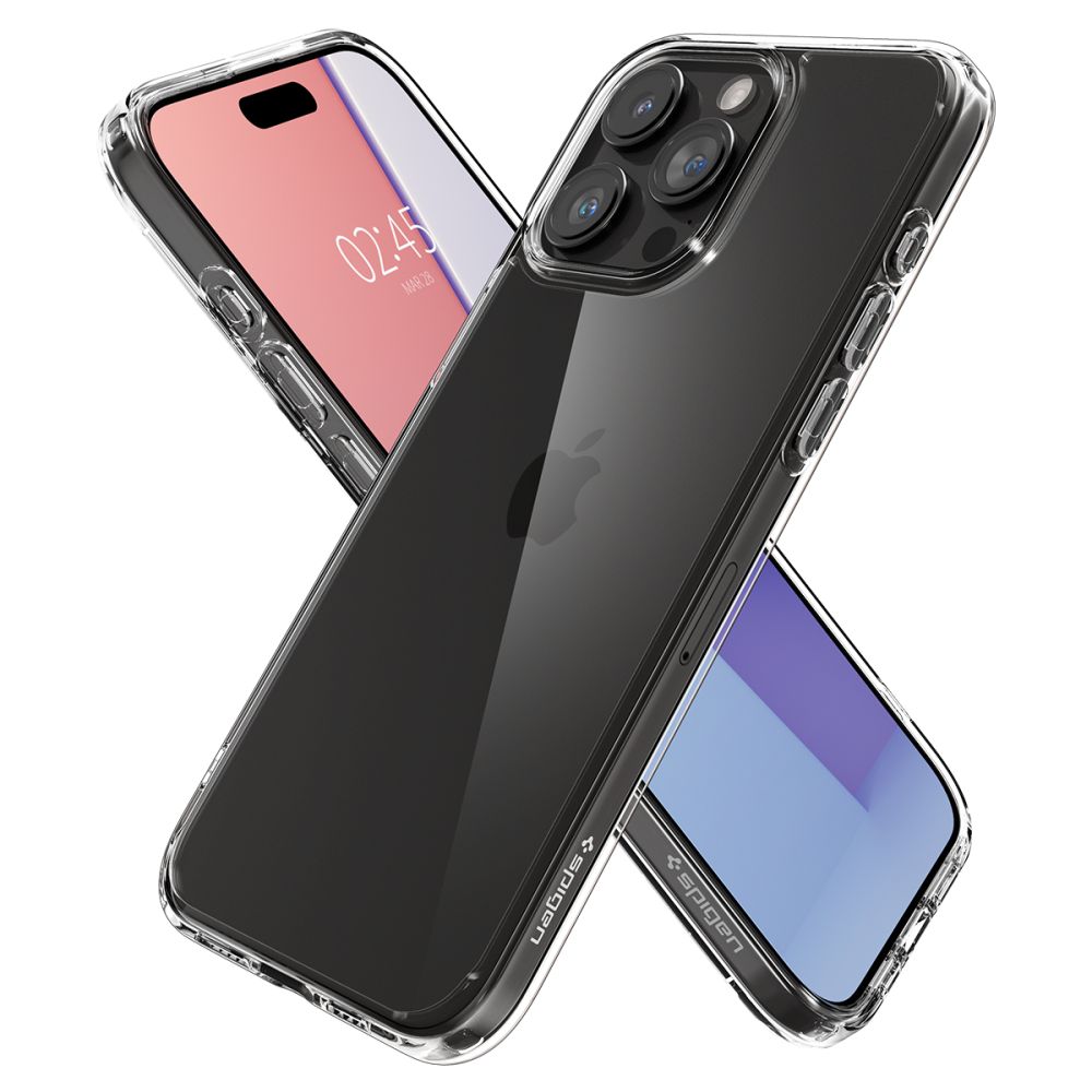 OVITEK SPIGEN ULTRA HYBRID IPHONE 15 PRO MAX CRYSTAL CLEAR