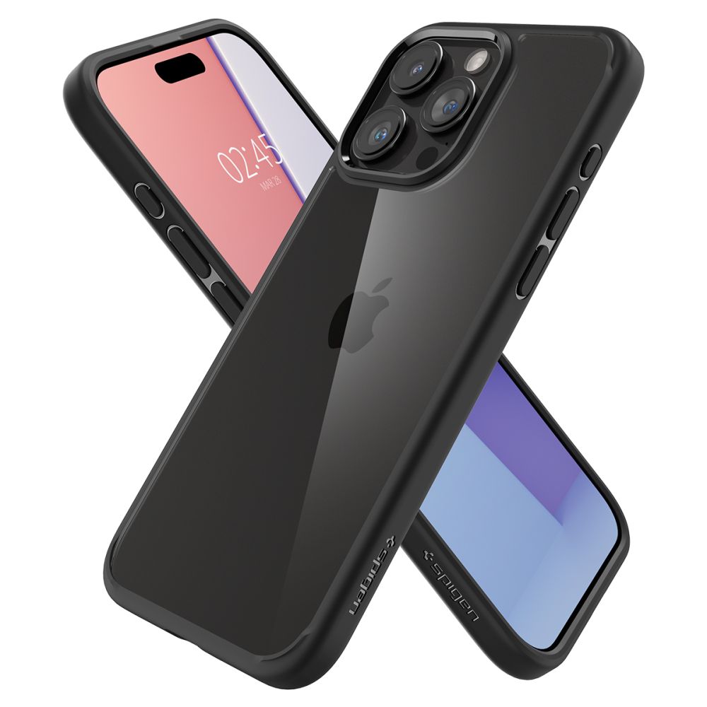 OVITEK SPIGEN ULTRA HYBRID IPHONE 15 PRO MAX MATTE BLACK