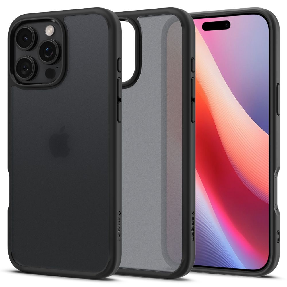 OVITEK SPIGEN ULTRA HYBRID IPHONE 16 PRO MAX FROST BLACK