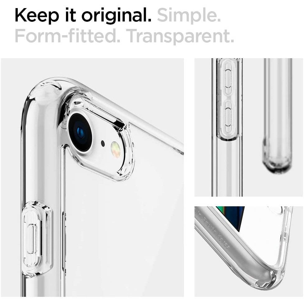OVITEK SPIGEN ULTRA HYBRID IPHONE 7/8/SE 2020 / SE 2022 KRISTALNO JASEN