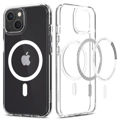 OVITEK SPIGEN ULTRA HYBRID MAG MAGSAFE IPHONE 13 BELO