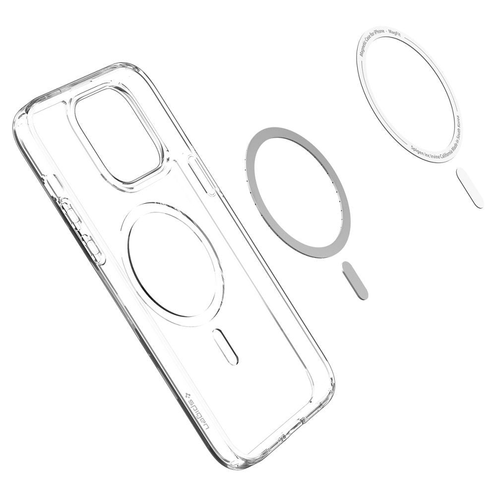OVITEK SPIGEN ULTRA HYBRID MAG MAGSAFE IPHONE 14 PRO MAX BELO