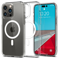 OVITEK SPIGEN ULTRA HYBRID MAG MAGSAFE IPHONE 14 PRO BELO