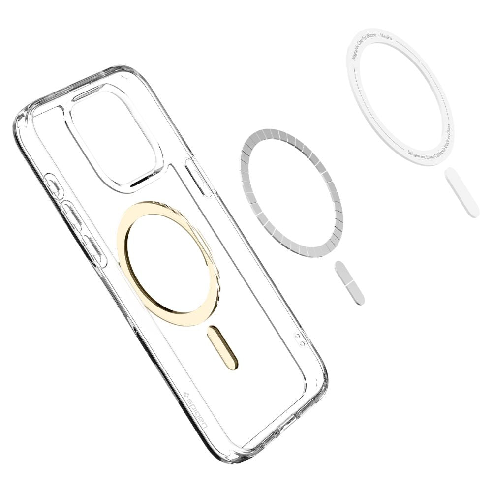 OVITEK SPIGEN ULTRA HYBRID MAG MAGSAFE IPHONE 15 PRO MAX ZLATA