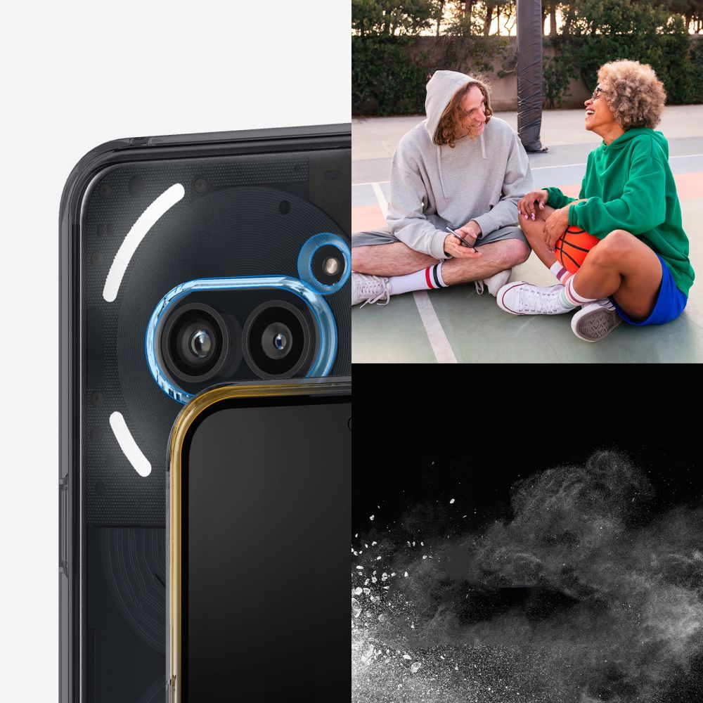 OVITEK SPIGEN ULTRA HYBRID NOTHING PHONE 2A / 2A PLUS SPACE CRYSTAL