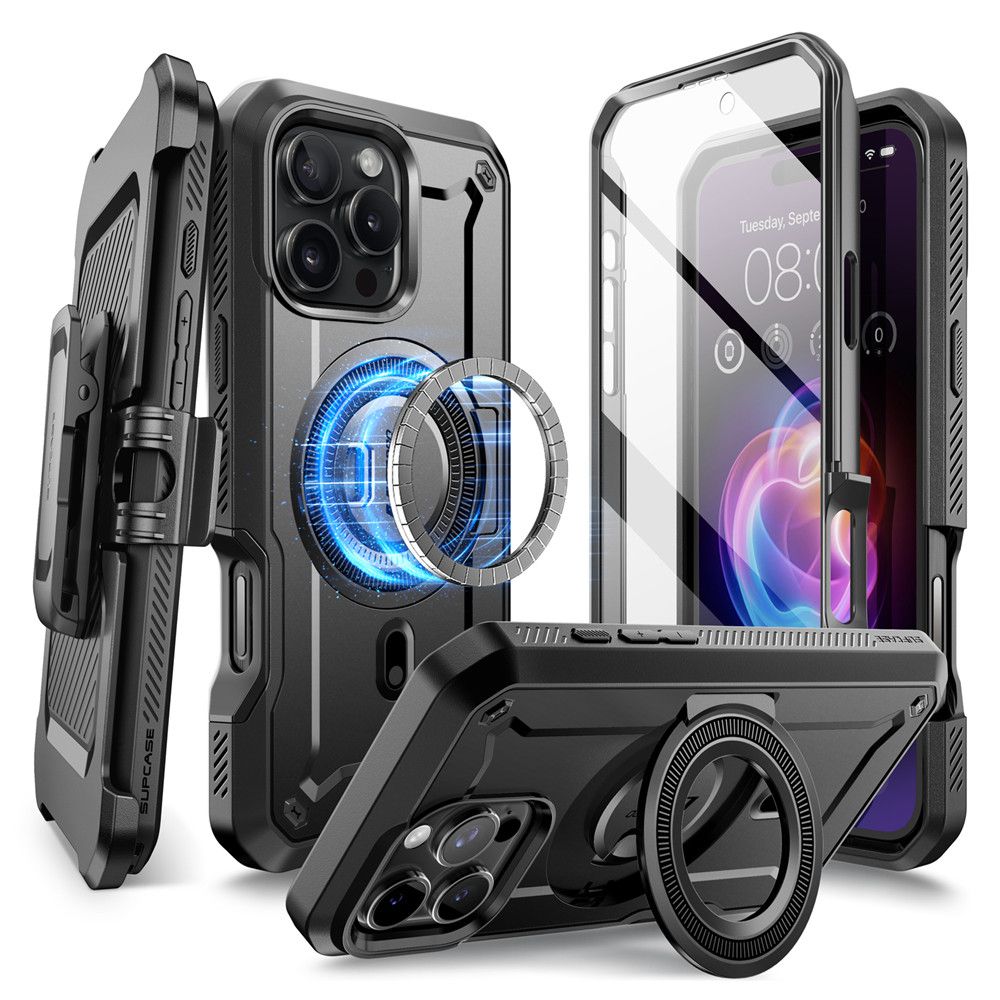 OVITEK SUPCASE UB PRO MAG MAGSAFE IPHONE 16 PRO MAX ČRNA