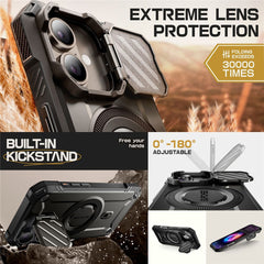 OVITEK SUPCASE UB XT MAG MAGSAFE IPHONE 16 ČRN