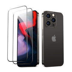 OTRDJENO STEKLO ESR TEMPERED GLASS 2-PACK IPHONE 15 PRO ČRNA