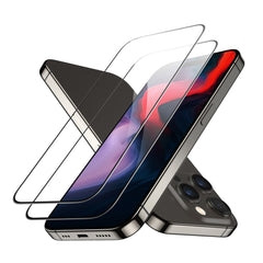 OTRDJENO STEKLO ESR TEMPERED GLASS 2-PACK IPHONE 15 PRO ČRNA