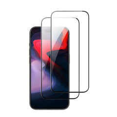 OTRDJENO STEKLO ESR TEMPERED GLASS 2-PACK IPHONE 15 PRO ČRNA