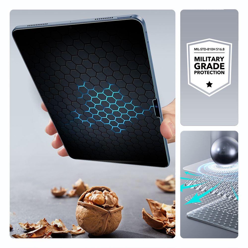 TRDNO STEKLO ESR ULTRAFIT TEMPERED GLASS 2-PACK IPAD 10.9” 10 / 2022 / 11” 11 / 2025 PROZORNO