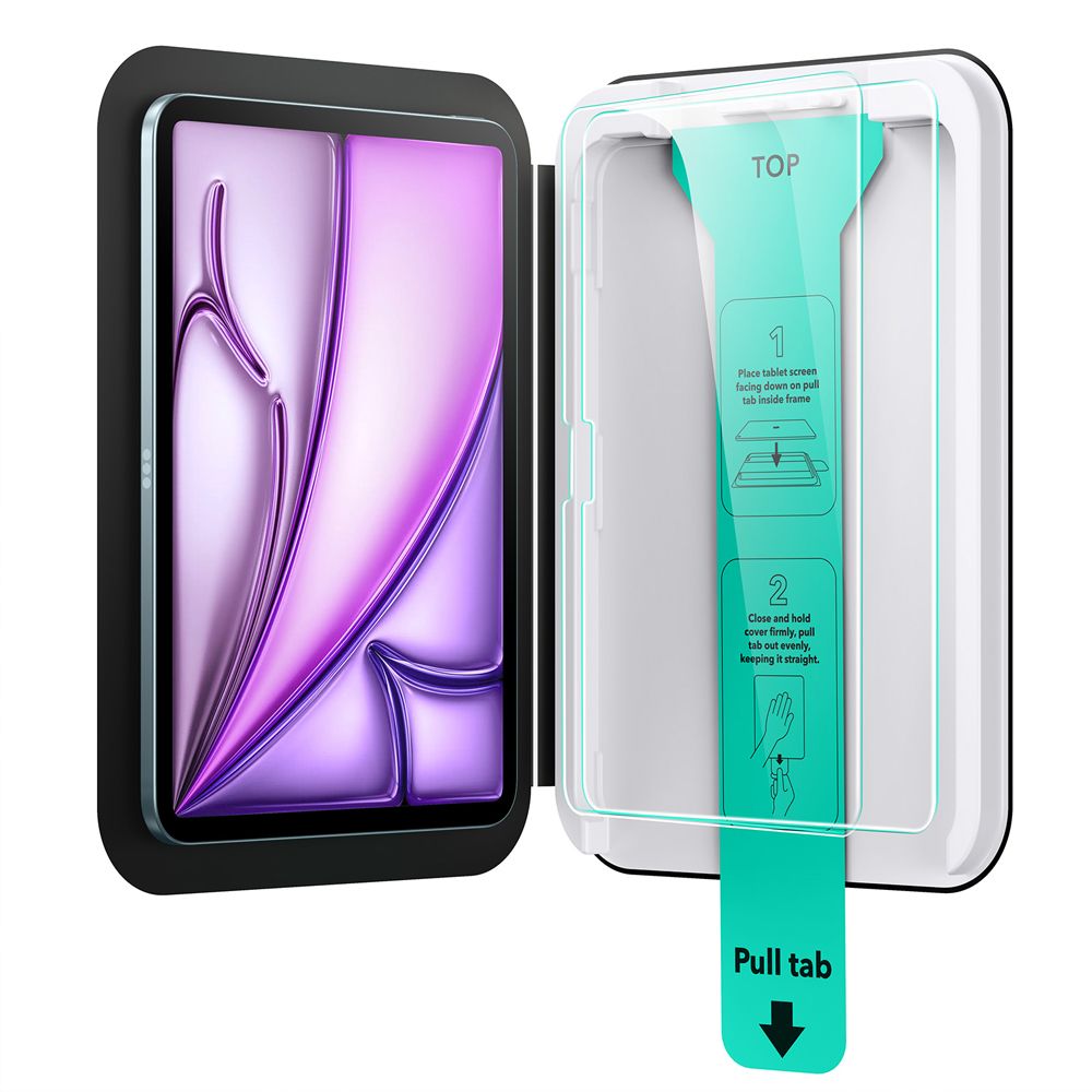 KALJENO STEKLO ESR ULTRAFIT KALJENO STEKLO 2-PACK IPAD AIR 11” 6 / 7 / 2024-2025 PROZORNO