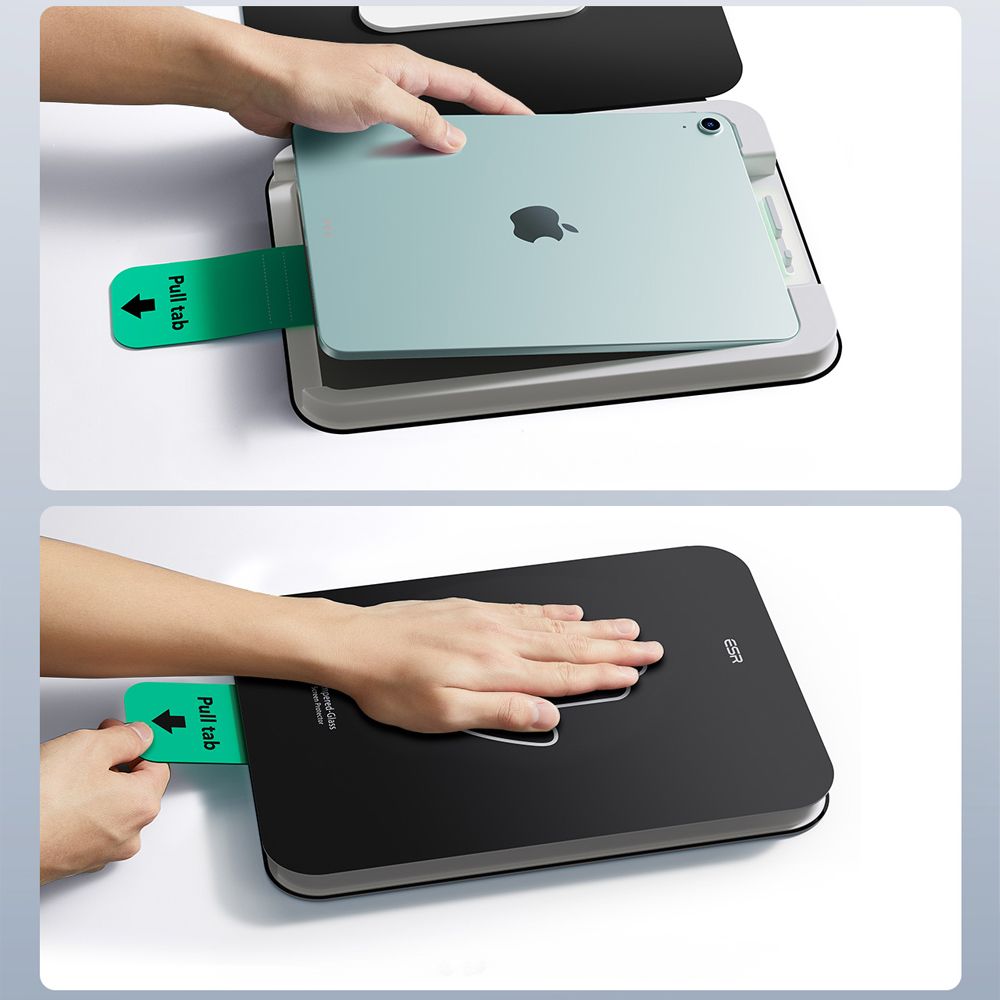 KALJENO STEKLO ESR ULTRAFIT KALJENO STEKLO 2-PACK IPAD AIR 11” 6 / 7 / 2024-2025 PROZORNO