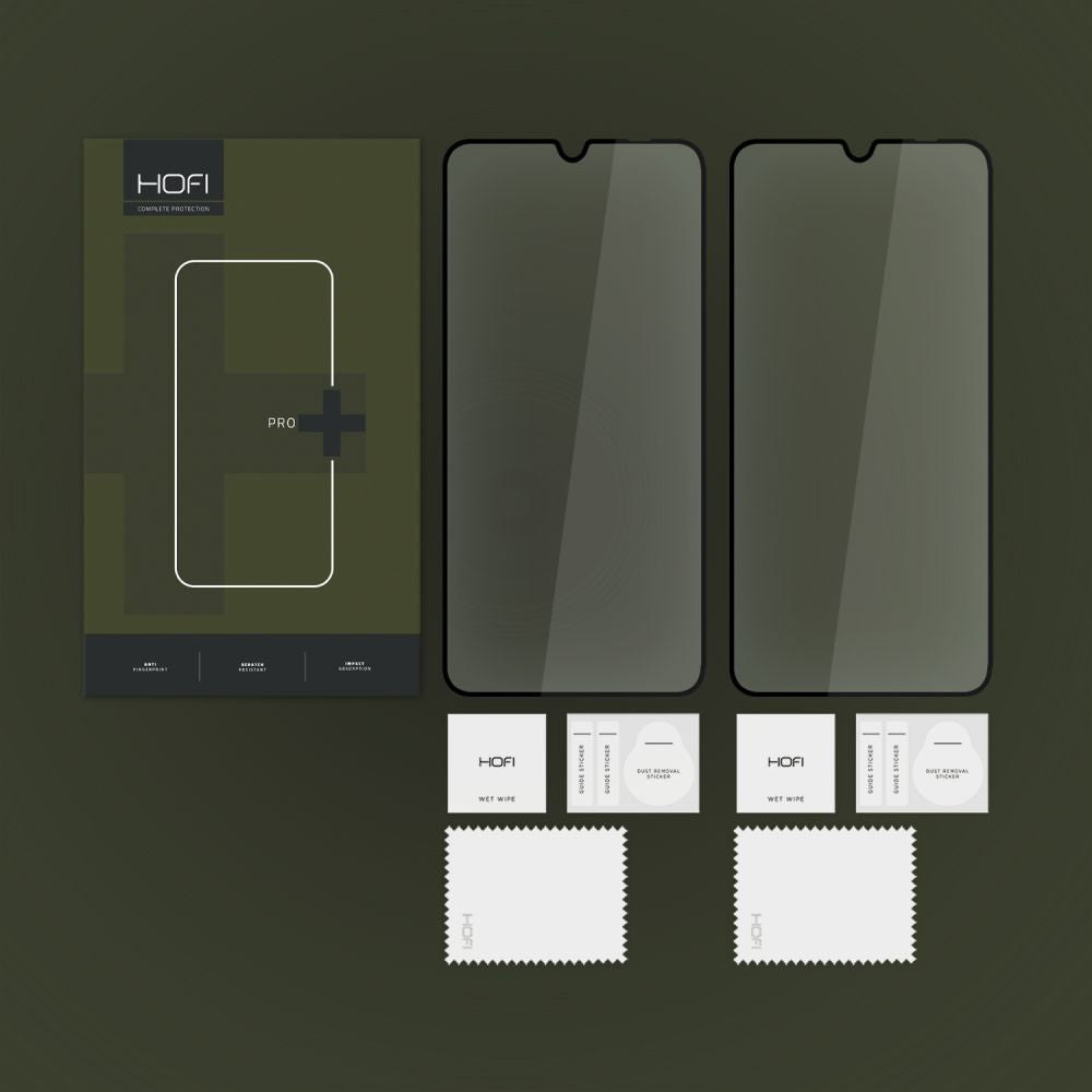 TVRDE KLASO HOFI GLASS PRO+ 2-PACK GALAXY A05S ČRNA