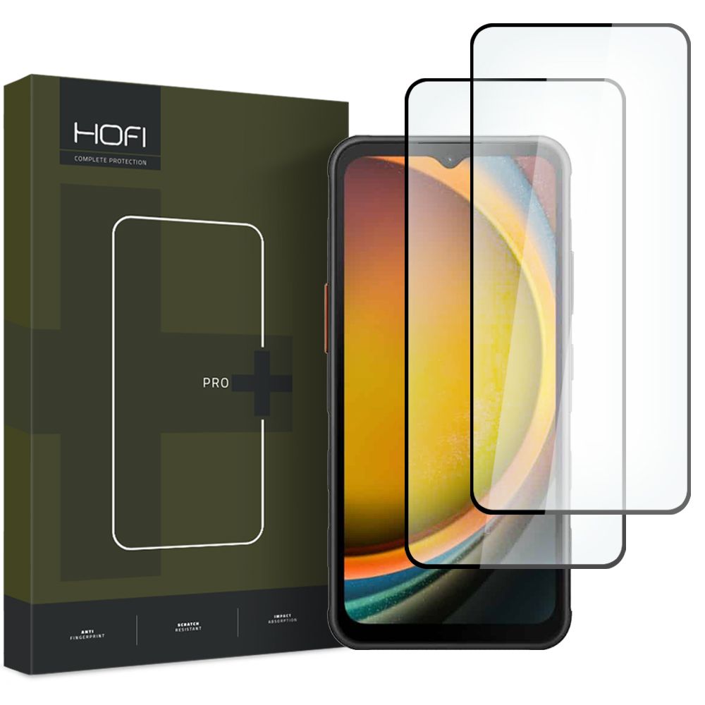 TVRDE STEKLO HOFI HOFI GLASS PRO+ 2-PACK GALAXY XCOVER 7 ČRNA