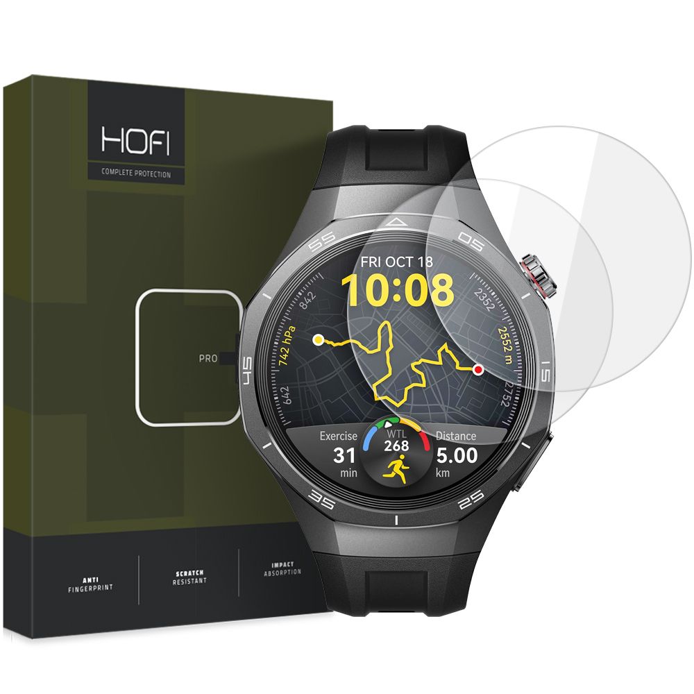 KALJENO STEKLO HOFI GLASS PRO+ 2-PACK HUAWEI WATCH GT 5 PRO (46 MM) PROZORNO