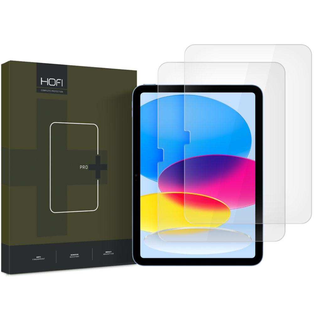 TRDNO STEKLO HOFI GLASS PRO+ 2-PACK IPAD 10.9 10 / 2022 JASNO