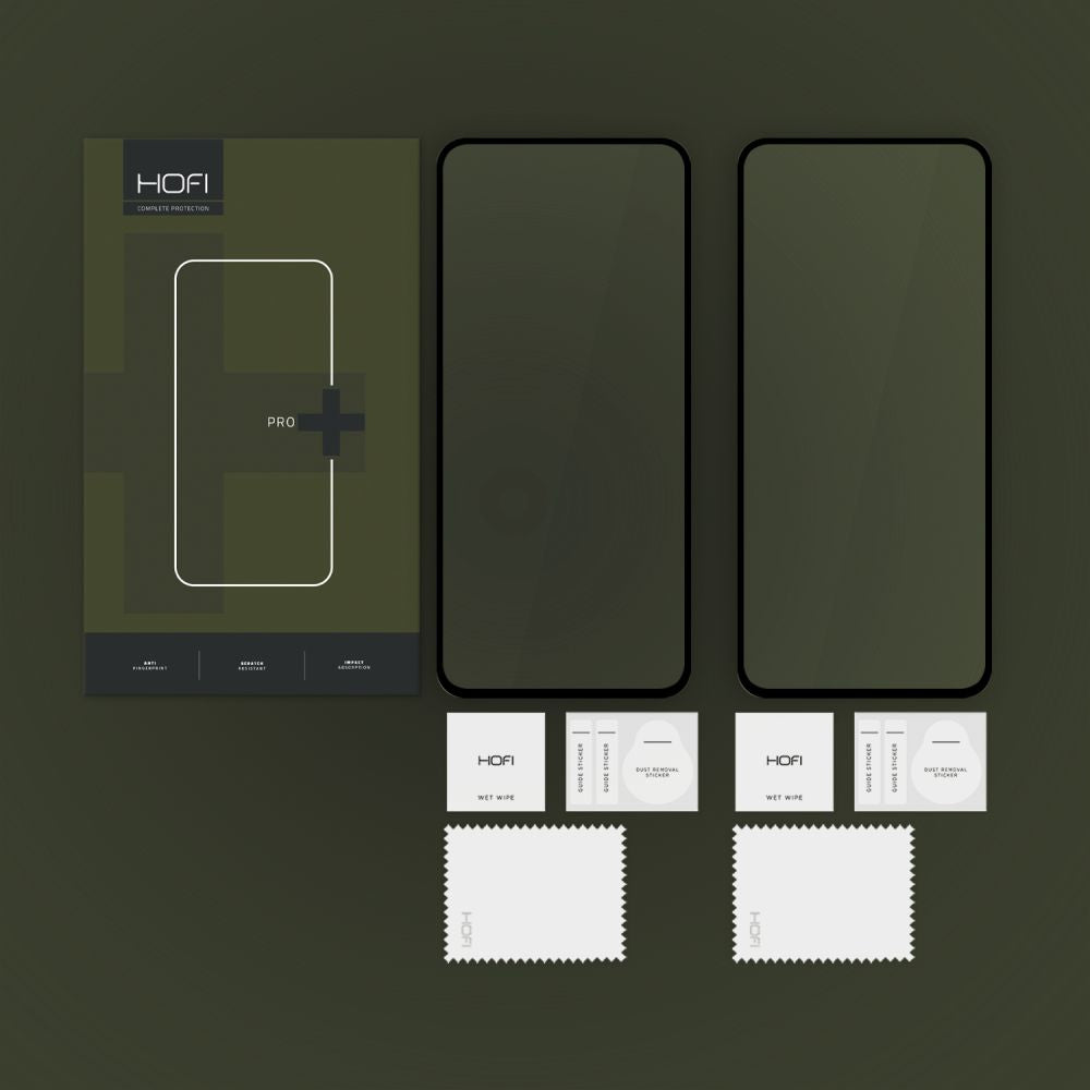 TVRDE KLASO HOFI GLASS PRO+ 2-PACK MOTOROLA MOTO G55 5G ČRNA