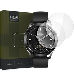 2X TRDNO STEKLO HOFI GLASS PRO+ 2-PACK XIAOMI WATCH S3 JASNO
