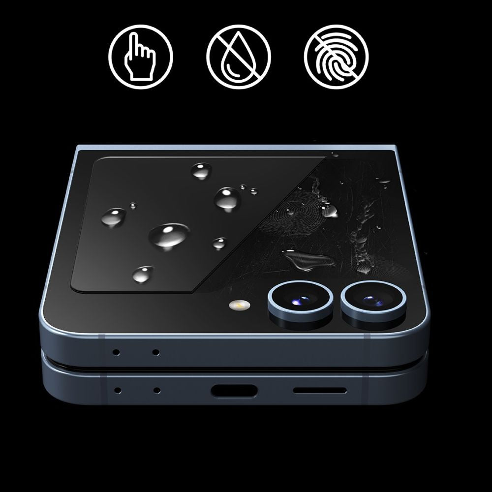 2X UTRJENO STEKLO ZA SAMSUNG GALAXY Z FLIP 6 RINGKE OVITEK ZASLONA 2-PACK JASNO