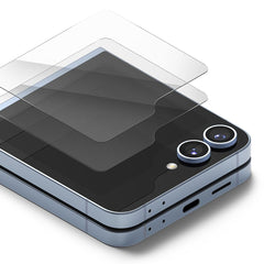 2X UTRJENO STEKLO ZA SAMSUNG GALAXY Z FLIP 6 RINGKE OVITEK ZASLONA 2-PACK JASNO