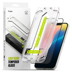 TRDNO STEKLO RINGKE EASY SLIDE 2-PAK IPHONE 13 / 13 PRO / 14 / 16E PROZORNO