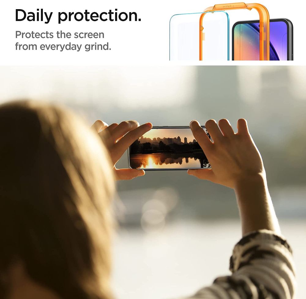 KALJENO STEKLO SPIGEN ALM GLAS.TR 2-PACK GALAXY A54 5G PROZOREN