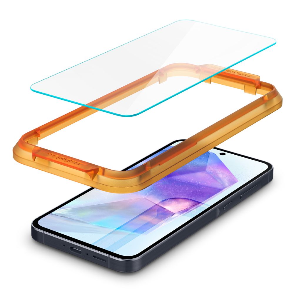 KALJENO STEKLO SPIGEN ALM GLAS.TR 2-PACK GALAXY A55 5G PROZOREN