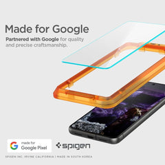 TRDNO STEKLO SPIGEN ALM GLAS.TR 2-PACK GOOGLE PIXEL 8 PROZOREN
