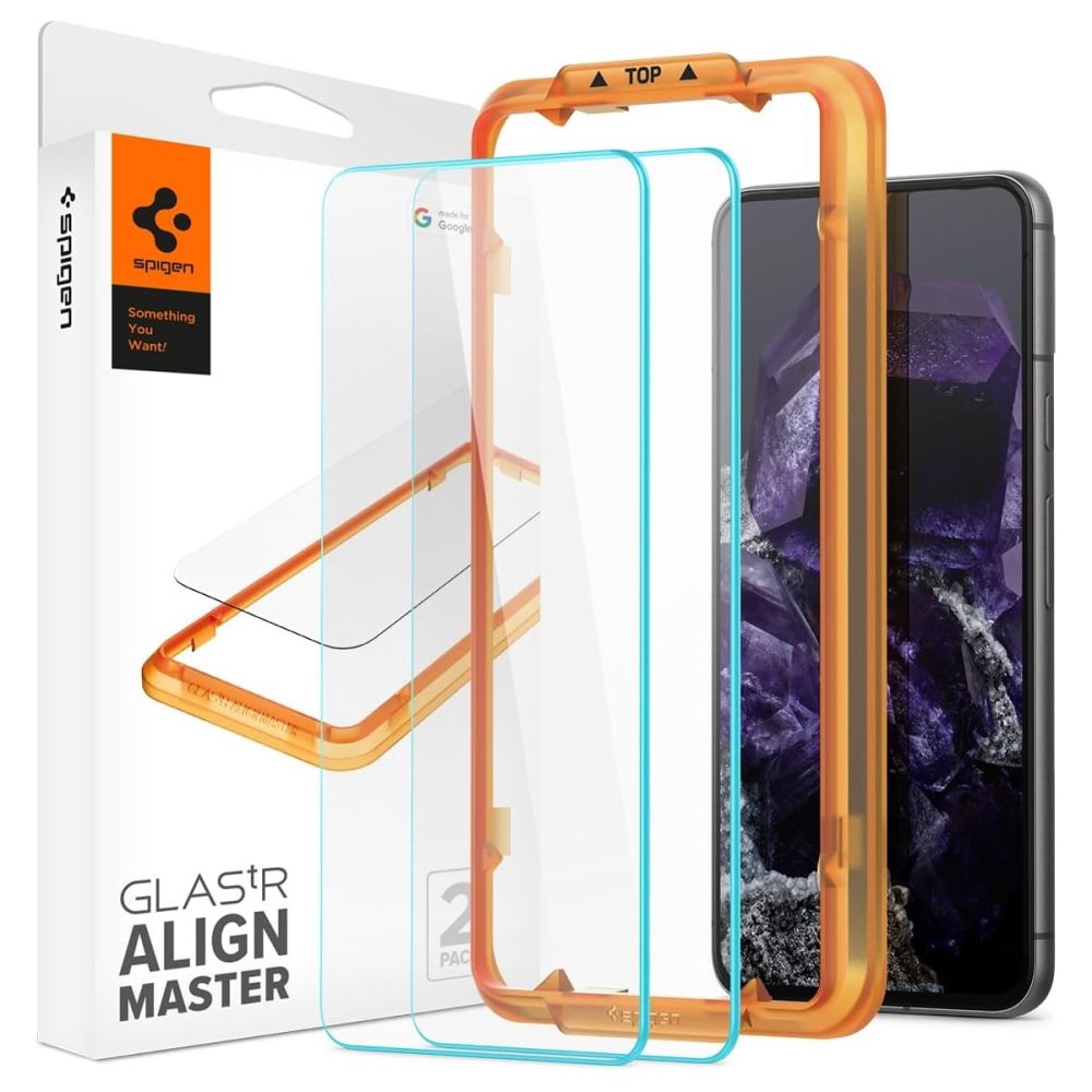TRDNO STEKLO SPIGEN ALM GLAS.TR 2-PACK GOOGLE PIXEL 8 PROZOREN