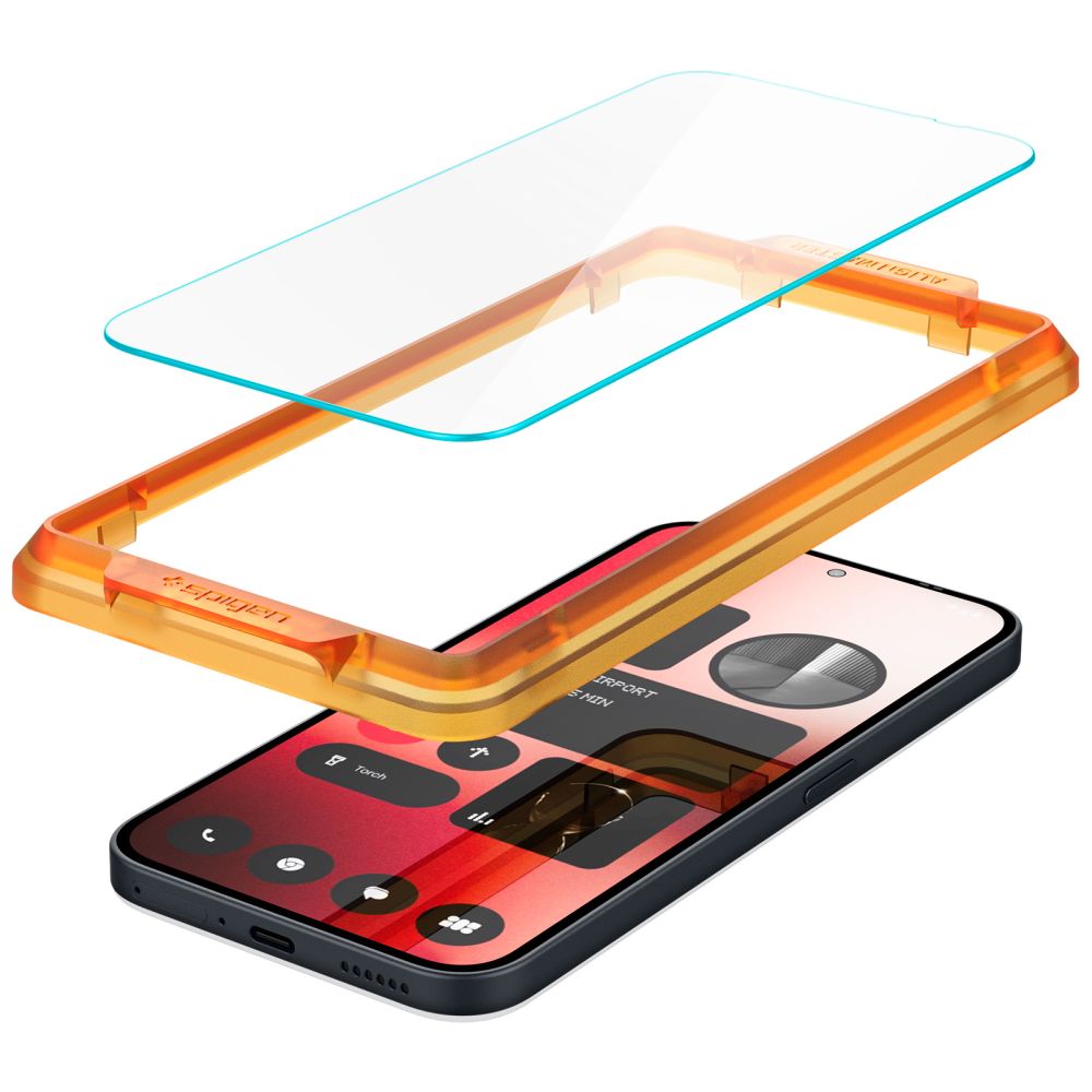TRDNO STEKLO SPIGEN ALM GLAS.TR 2-PACK NOTHING PHONE 2A / 2A PLUS PROZORNO