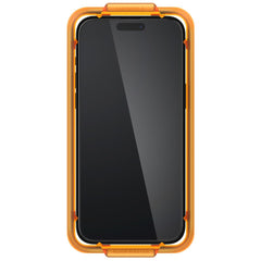 TRDNO STEKLO SPIGEN ALM GLASS FC 2-PAK IPHONE 15 ČRNA