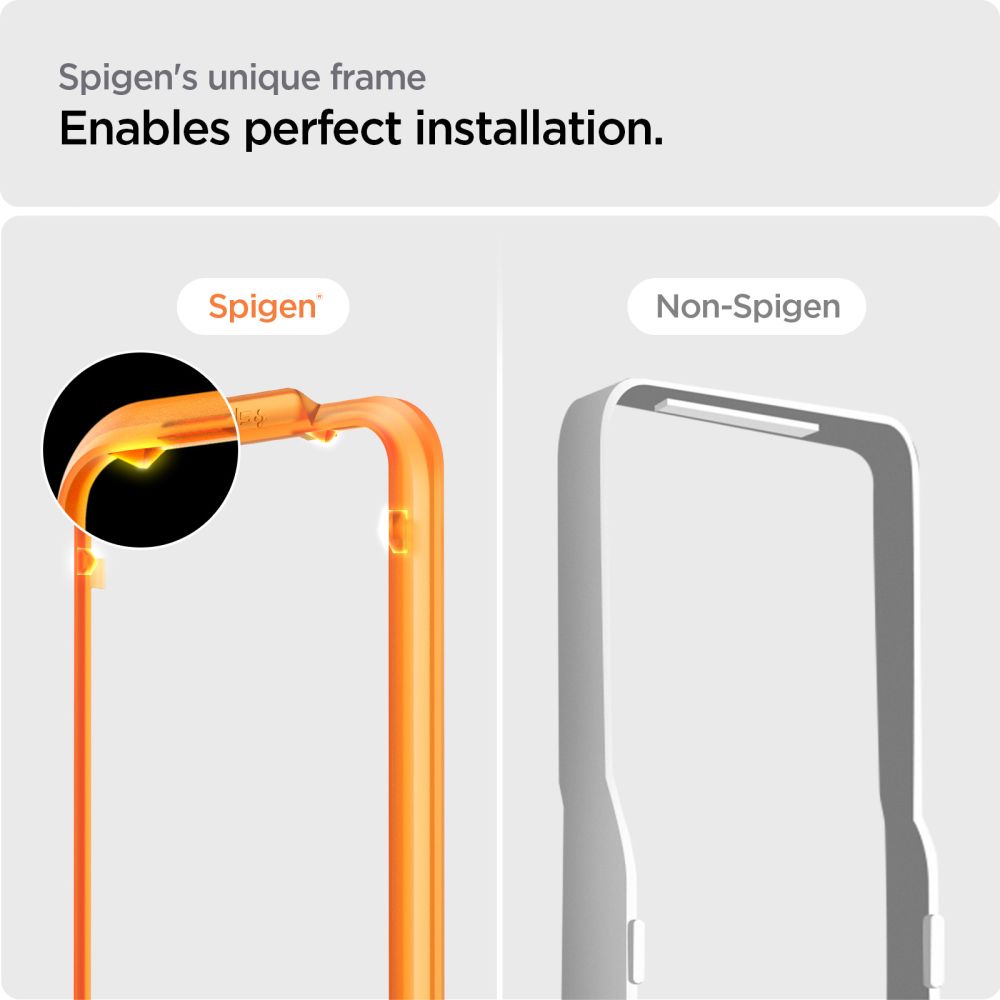 TRDNO STEKLO SPIGEN ALM GLASS FC 2-PACK IPHONE 15 PRO MAX ČRNA