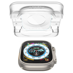 2X TRDNO STEKLO ZA APPLE WATCH ULTRA 49 MM SPIGEN GLAS.TR "EZ FIT" 2-PACK PROZORNO