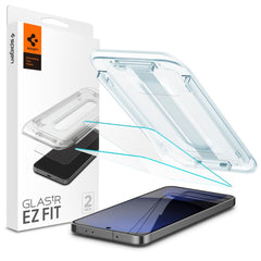 KALJENO STEKLO SPIGEN GLAS.TR "EZ FIT" 2-PACK GALAXY S24 FE PROZORNO
