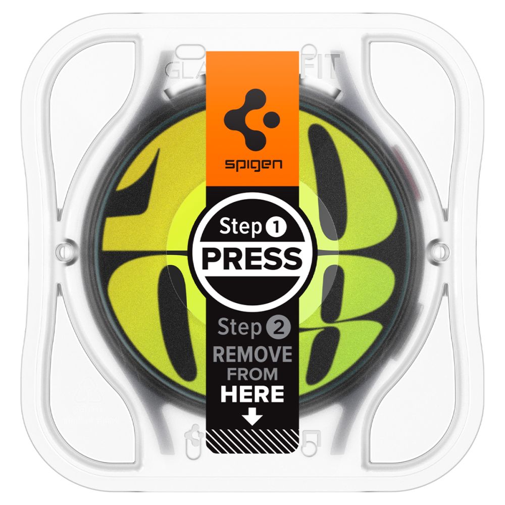 2X TRDNO STEKLO ZA GALAXY WATCH 7 (44 MM) SPIGEN GLAS.TR "EZ-FIT" 2-PACK PROZORNO