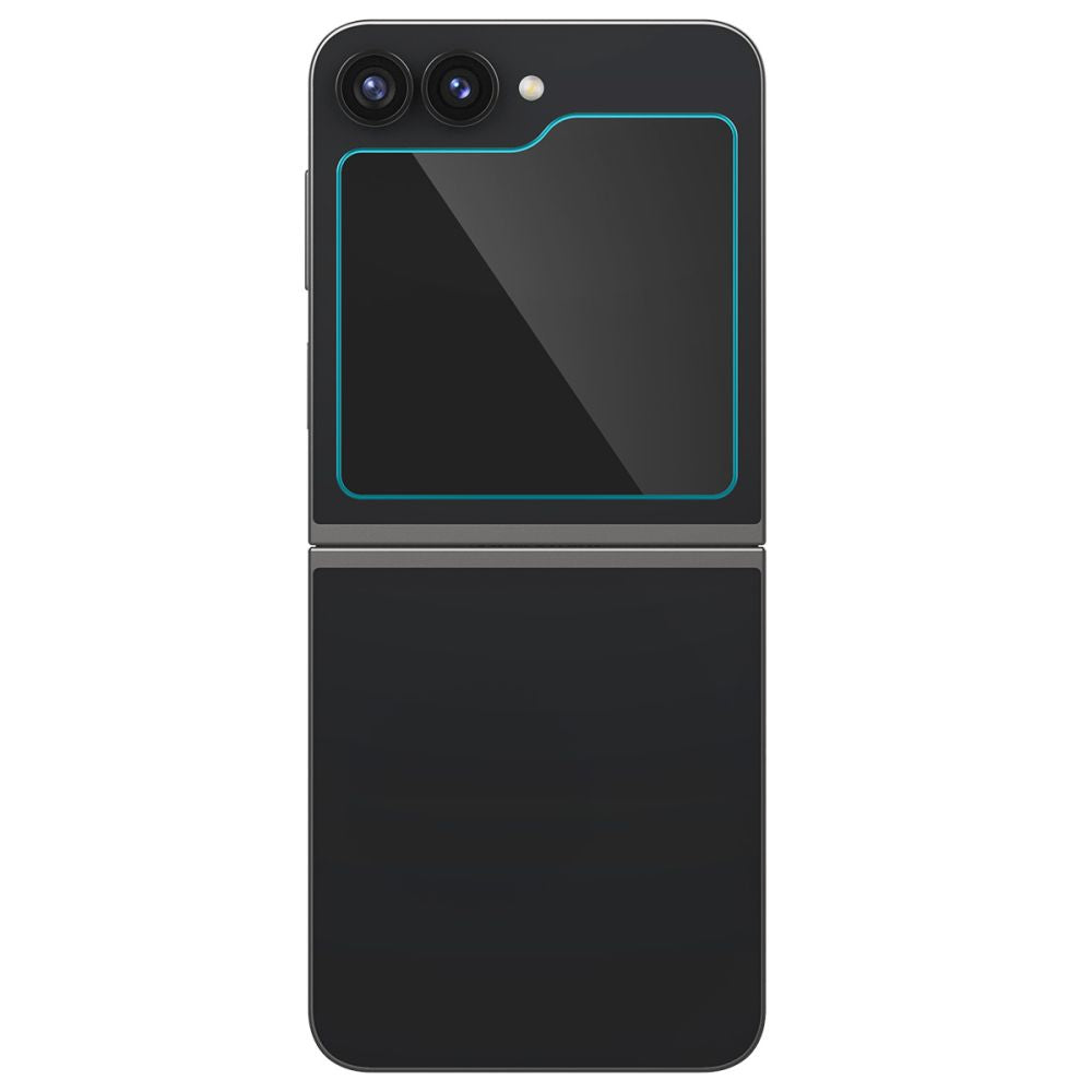 2X UTRJENO STEKLO ZA SAMSUNG GALAXY Z FLIP 6 SPIGEN GLAS.TR "EZ FIT" 2-PACK PROZORNO