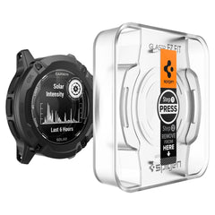 KALJENO STEKLO ZA GARMIN INSTINCT 2X SOLAR SPIGEN GLAS.TR "EZ FIT" 2-PACK PROZORNO